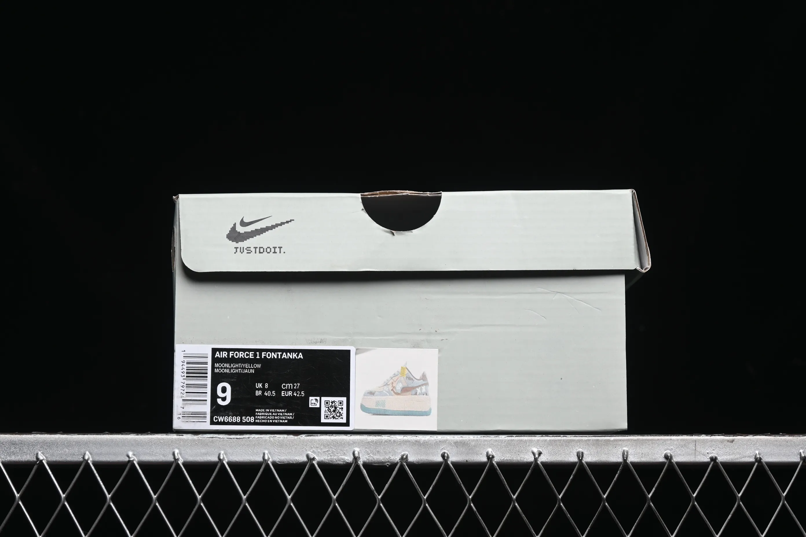 All categories Nk Air Force 1 Air Force series Nk Air Force 1 Fontanka Air Force low-top Nk Air Force 1 Fontanka "Enjoy life" Air Force One customized low-top casual sneakers CW6688-508
